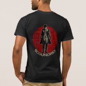 Passend Schurk 2-zijdig ontwerp T-shirt (Achterkant)