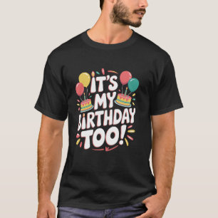 Passend Tweeling Drie-eiige Verjaardagscadeau voor T-shirt