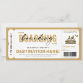 Passende instapkaart met kaartje (Voorkant)