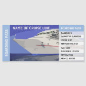 Passende instapkaart voor cruisedeur (Voorkant)