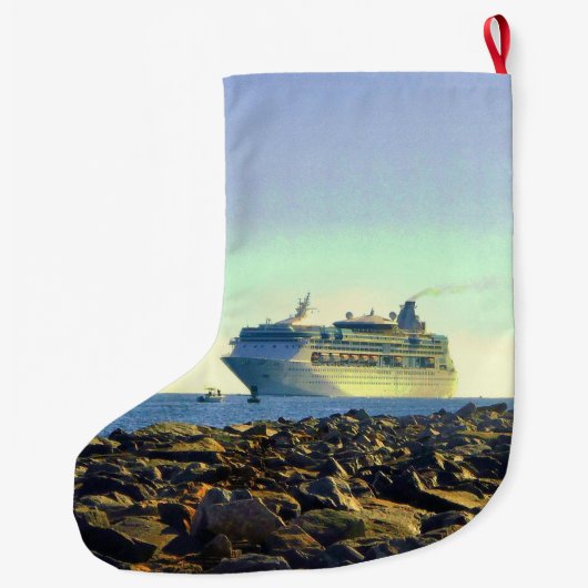 Passende Jetties voor cruiseschepen Grote Kerstsok (Achterkant)