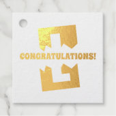 Passende rijtest bedankjes labels (Voorkant)