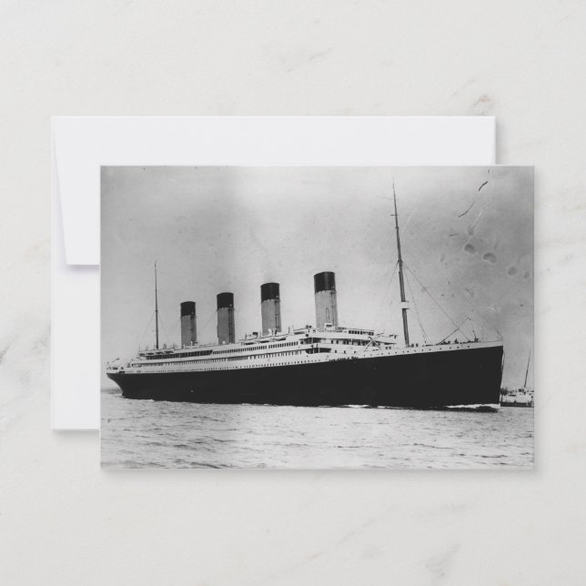 Passenger Liner Steamship RMS Titanic (Voorkant)