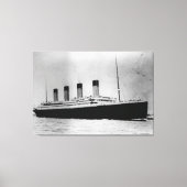 Passenger Liner Steamship RMS Titanic Canvas Afdruk (Voorkant)