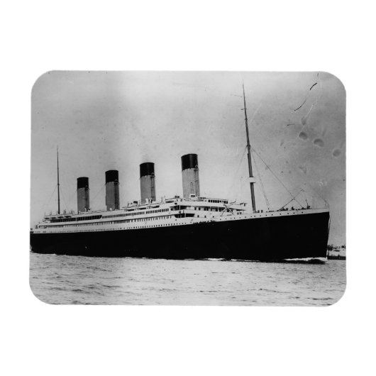Passenger Liner Steamship RMS Titanic Magneet (Horizontaal)