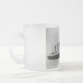 Passenger Liner Steamship RMS Titanic Matglas Koffiemok (Links)