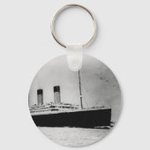 Passenger Liner Steamship RMS Titanic Sleutelhanger (Voorkant)