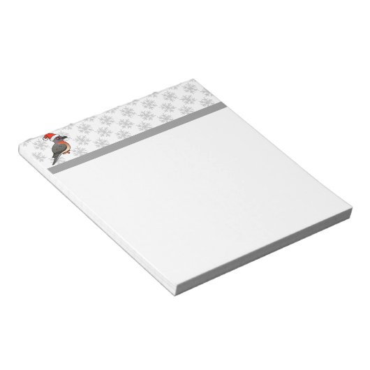 Passenger Pigeon Santa Notitieblok (Schuin)