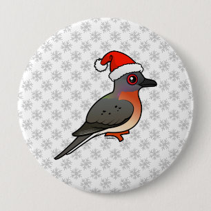 Passenger Pigeon Santa Ronde Button 4,0 Cm