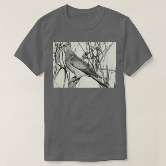 Passenger Pigeon T-shirt (Design voorkant)
