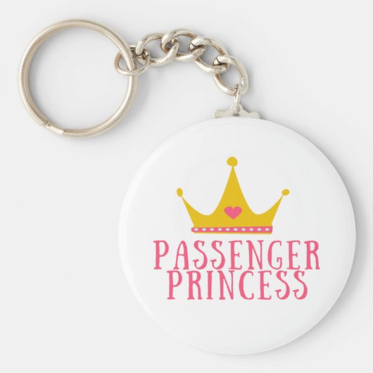 Passenger Princess met Crown Sleutelhanger (Voorkant)