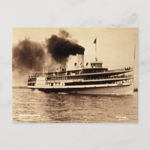 Passenger Steamer Greyhound - Louis Pesha Briefkaart