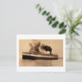 Passenger Steamer Juniata - Louis Pesha Briefkaart (Staand voorkant)
