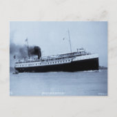 Passenger Steamer Minnesota - Louis Pesha Briefkaart (Voorkant)