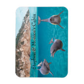 Passeur Marker Dolphin Persoonlijke Cabin Magneet (Verticaal)