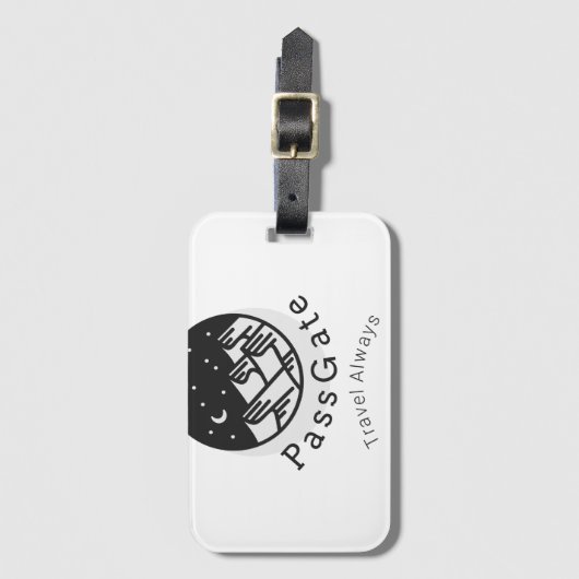 PassGate Travel Altijd Bagagelabel (Voorkant (verticaal))