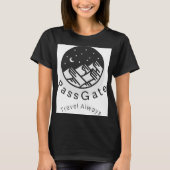 PassGate Travel Always Women's Black T Shirt (Voorkant)