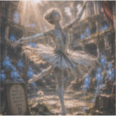 Passie / Ballerina / Verwoeste Operahuis Sticker (Voorkant)