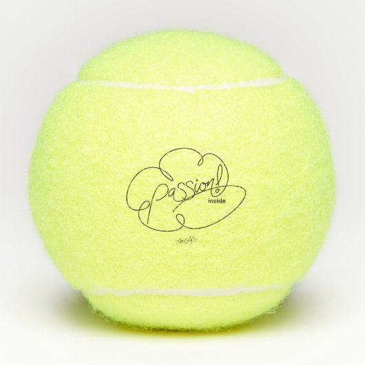 PASSIE binnenin - Bold CloudS Tennis Ball Tennisballen (Voorkant)