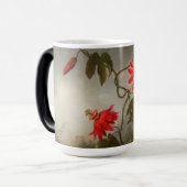 Passie Bloemen met kolibries Kop (Voorkant links)