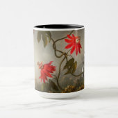 Passie Bloemen met kolibries Kop (Midden)