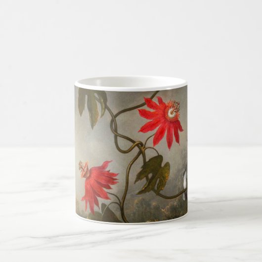 Passie Bloemen met kolibries Kop (Center)