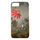 Passie Bloemen met kolibries Kop Case-Mate iPhone Case (Achterkant)