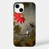 Passie Bloemen met kolibries Kop Case-Mate iPhone Case (Achterkant)