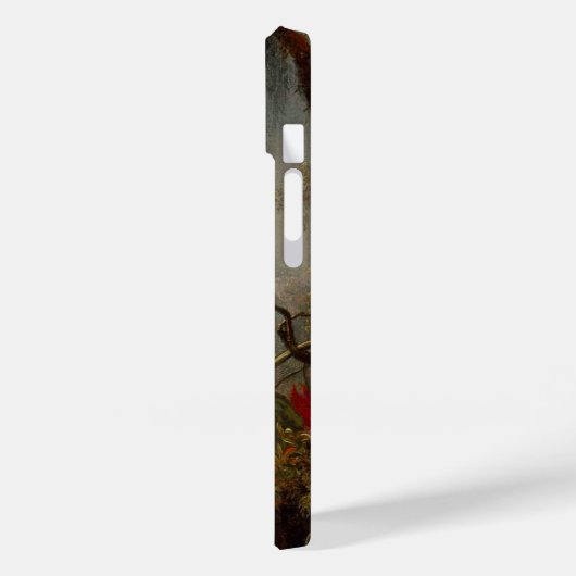 Passie Bloemen met kolibries Kop Case-Mate iPhone Case (Achterkant / Links)