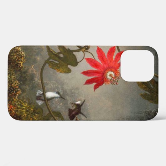 Passie Bloemen met kolibries Kop Case-Mate iPhone Case (Achterkant (horizontaal))