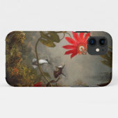 Passie Bloemen met kolibries Kop Case-Mate iPhone Case (Achterkant (horizontaal))