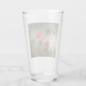 Passie Bloemen met kolibries Kop Glas (Achterkant)