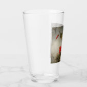Passie Bloemen met kolibries Kop Glas (Rechts)