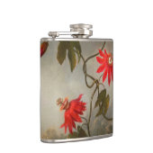 Passie Bloemen met kolibries Kop Heupfles (Rechts)