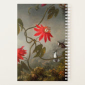 Passie Bloemen met kolibries Kop Planner (Achterkant)