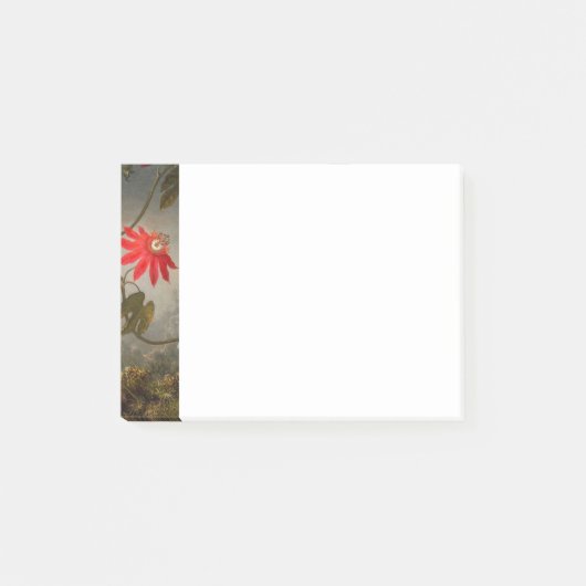 Passie Bloemen met kolibries Kop Post-it® Notes (Voorkant)