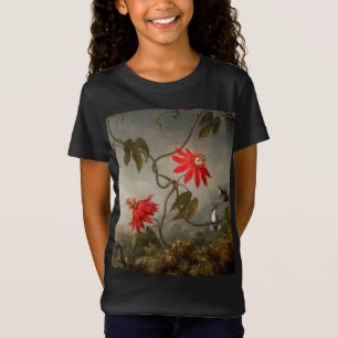 Passie Bloemen met kolibries Kop T-shirt