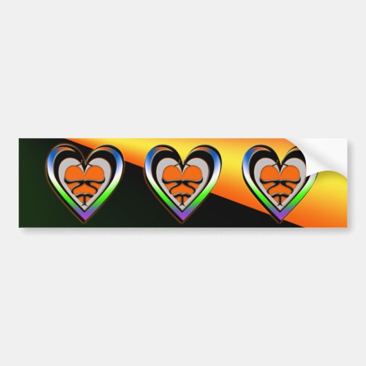 Passie Bumpersticker (Voorkant)