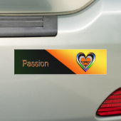 Passie Bumpersticker (Op auto)