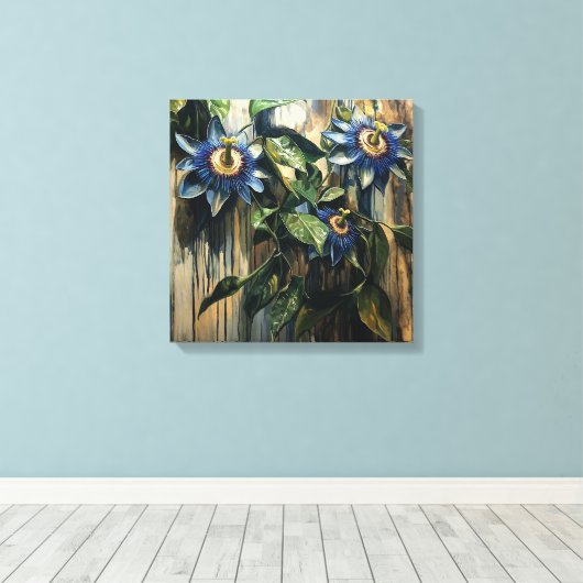 passie canvas afdruk (Insitu (Houten vloer))