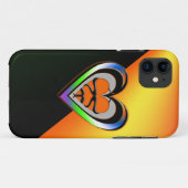 Passie Case-Mate iPhone Case (Achterkant (horizontaal))