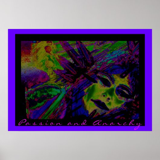 "Passie en anarchie" Poster (Voorkant)