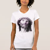 Passie - hoofd van Christus T-shirt (Voorkant)