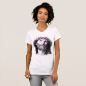 Passie - hoofd van Christus T-shirt (Voorkant volledig)