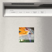 Passie in Paradise Christelijk Wedding Favor Magneet (Insitu (Vaatwasser))