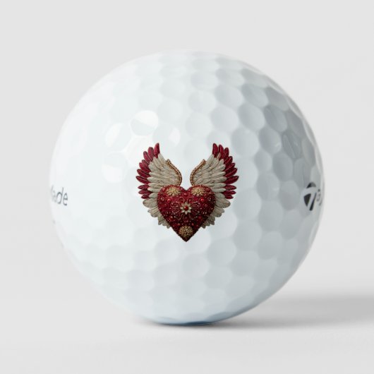 "Passie in vlucht" Golfballen (Voorkant)