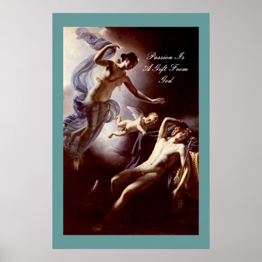 PASSIE IS EEN GIFT VAN GOD POSTER (Voorkant)