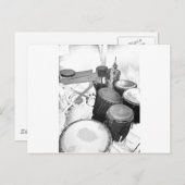 passie kloppen briefkaart (Voorkant / Achterkant)