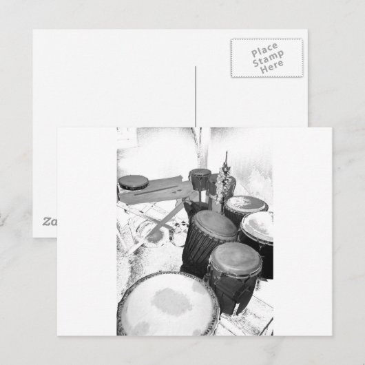 passie kloppen briefkaart (Voorkant / Achterkant)