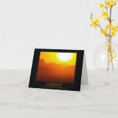 Passie Motivatie Kaart (Gele Bloem)